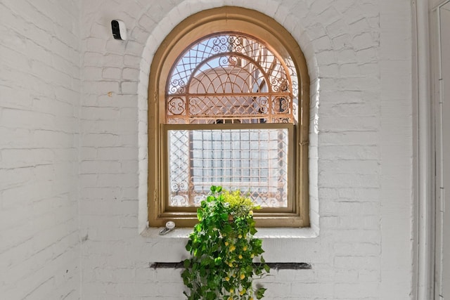 258 Montgomery St Unit 0, Jersey City, NJ 07302 - detailed view of brick wall