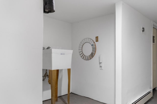 258 Montgomery St Unit 0, Jersey City, NJ 07302 - interior space with concrete floors