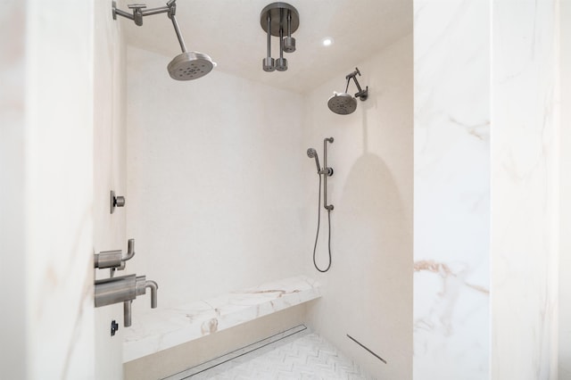 209 6th St Unit 1, Hoboken, NJ 07030 - bathroom featuring a shower