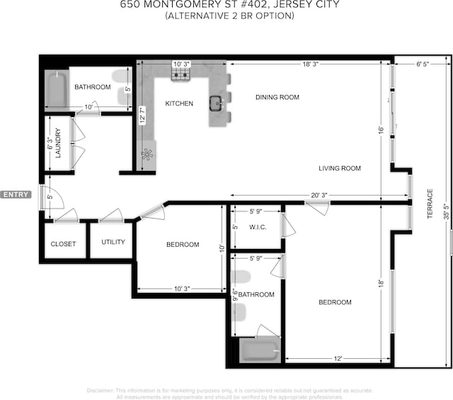 650 Montgomery St Unit 402, Jersey City, NJ 07306 - photo 38