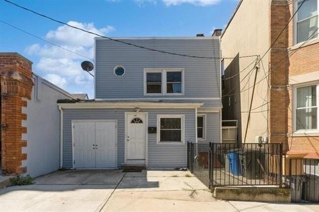 1109 12th St, North Bergen, NJ 07047 - view of front of property with fence