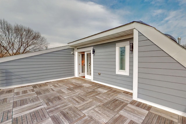 30 Cortland Pl, Cliffside Park, NJ 07010 - exterior space featuring a wooden deck