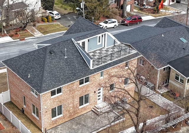 30 Cortland Pl, Cliffside Park, NJ 07010 - bird's eye view featuring a residential view
