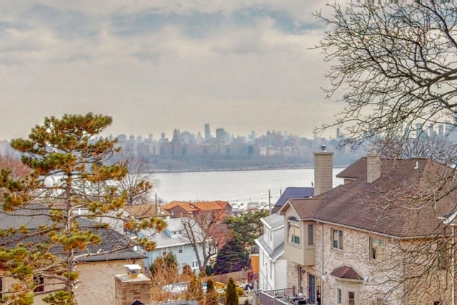 30 Cortland Pl, Cliffside Park, NJ 07010 - view of water feature with a view of city