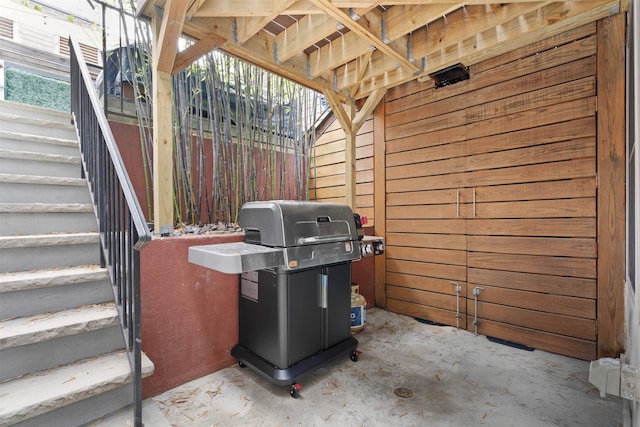 275 5th St Unit 1, Jersey City, NJ 07302 - view of patio featuring area for grilling