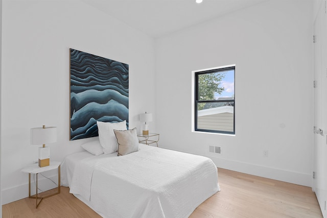 206 Fulton Ave # 2, Jersey City, NJ 07305 - bedroom with wood finished floors and baseboards