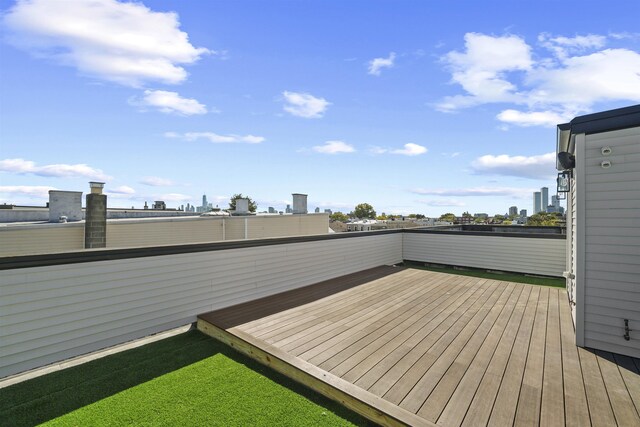 44 Bleecker St Unit 2, Jersey City, NJ 07307 - view of wooden terrace