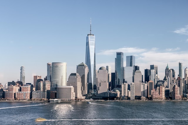 77 Hudson St Unit 3603, Jersey City, NJ 07302 - skyline view with a large body of water