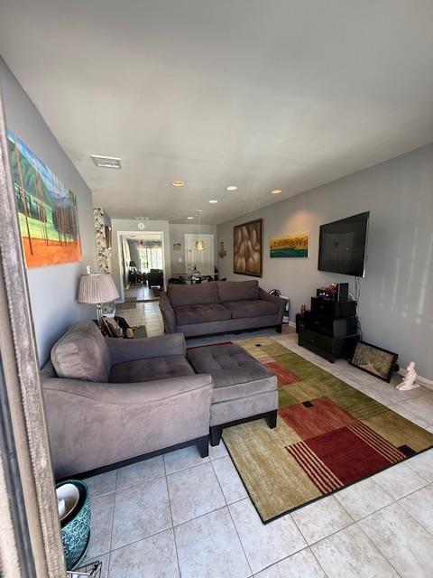 603 55th St Unit 204, West New York, NJ 07093 - living area with tile patterned floors
