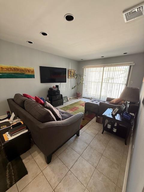 603 55th St Unit 204, West New York, NJ 07093 - living area with light tile patterned flooring