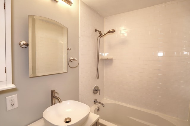 187 Wayne St Unit 208C, Jersey City, NJ 07302 - full bathroom with shower / tub combination and vanity