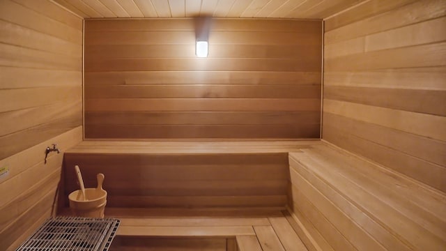 view of sauna / steam room