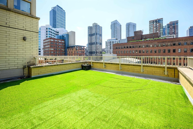 88 Morgan St Unit 802, Jersey City, NJ 07302 - view of yard featuring a view of skyline