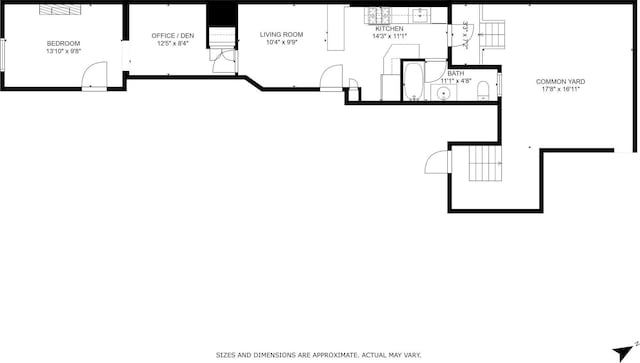 50 Bright Street 1L Or 101, Jersey City, NJ 07302 - home floor plan