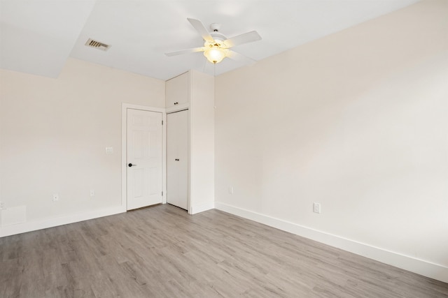 227 Bay St Unit 4B, Jersey City, NJ 07302 - unfurnished room with a ceiling fan and wood finished floors