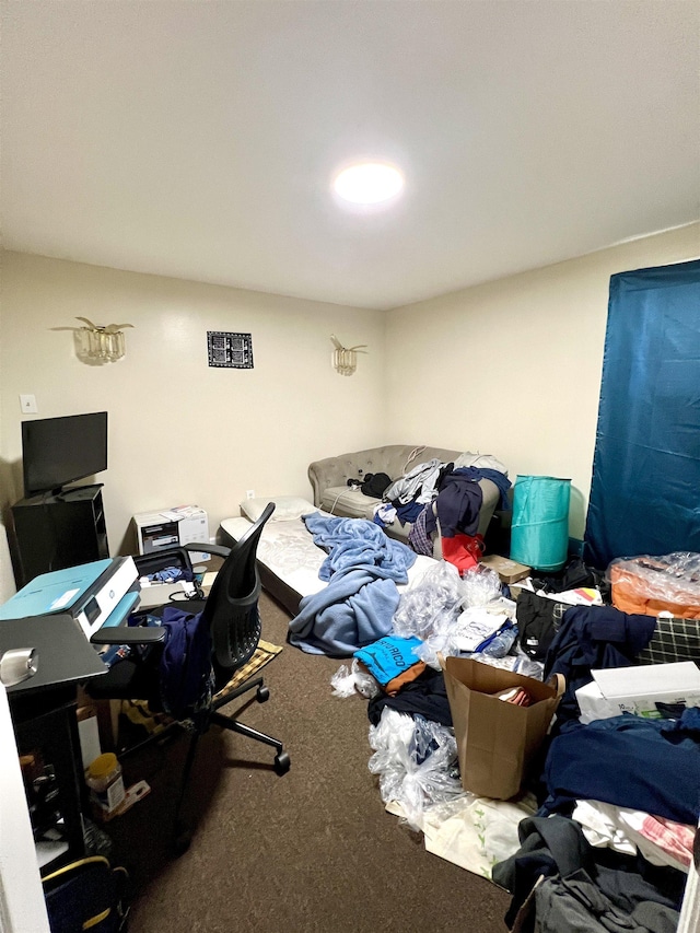 5 Chopin Ct, Jersey City, NJ 07302 - bedroom with carpet and an office area