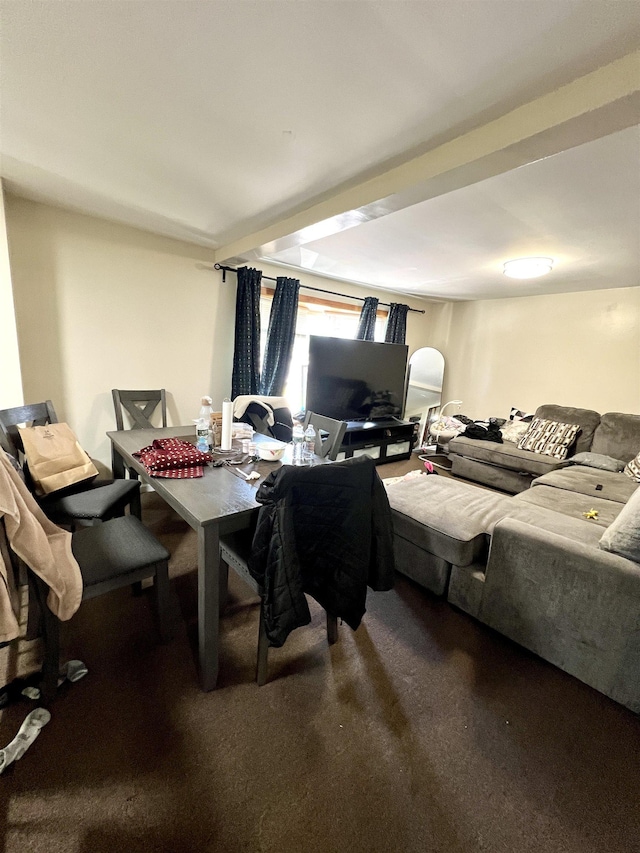5 Chopin Ct, Jersey City, NJ 07302 - dining space featuring carpet floors