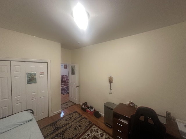 10 Clendenny Ave, Jersey City, NJ 07304 - bedroom featuring a closet and wood finished floors