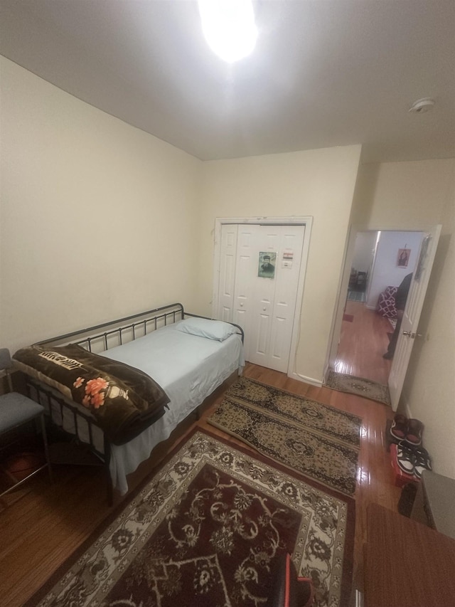 10 Clendenny Ave, Jersey City, NJ 07304 - bedroom featuring a closet and wood finished floors