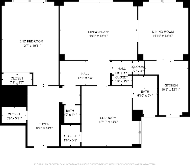 2600 Kennedy Blvd Unit 1H, Jersey City, NJ 07306 - view of floor plan / room layout