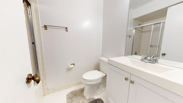 602 Sanderling Ct Unit 602, Secaucus, NJ 07094 - bathroom featuring vanity, toilet, and tiled shower