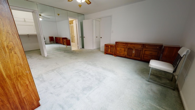 602 Sanderling Ct Unit 602, Secaucus, NJ 07094 - carpeted bedroom featuring a ceiling fan