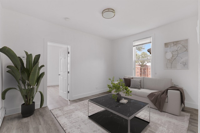 51 Lord Ave, Bayonne, NJ 07002 - living room with wood finished floors and baseboard heating