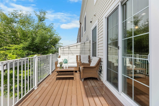 129 Roosevelt Dr, Wood-Ridge, NJ 07075 - view of wooden terrace