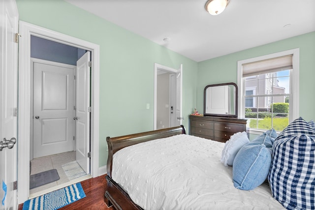 129 Roosevelt Dr, Wood-Ridge, NJ 07075 - bedroom featuring wood finished floors and baseboards