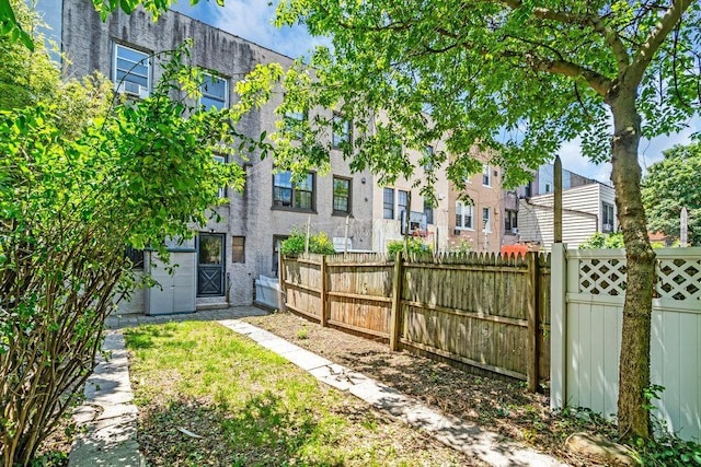 110 56th St, West New York, NJ 07093 - view of yard with a residential view