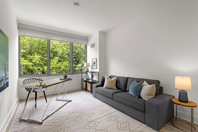 9 Ave At Port Imperial # 524, West New York, NJ 07093 - living room with baseboards