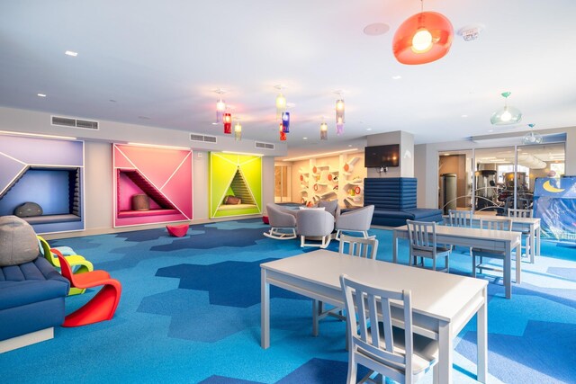 9 Ave At Port Imperial # 524, West New York, NJ 07093 - recreation room featuring carpet flooring