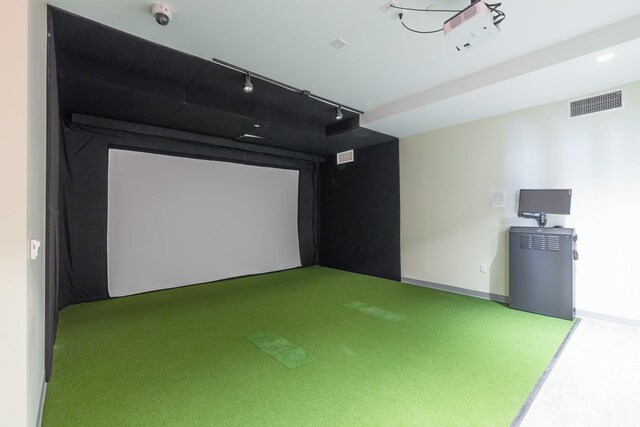 9 Ave At Port Imperial # 524, West New York, NJ 07093 - playroom featuring golf simulator, carpet flooring, and baseboards