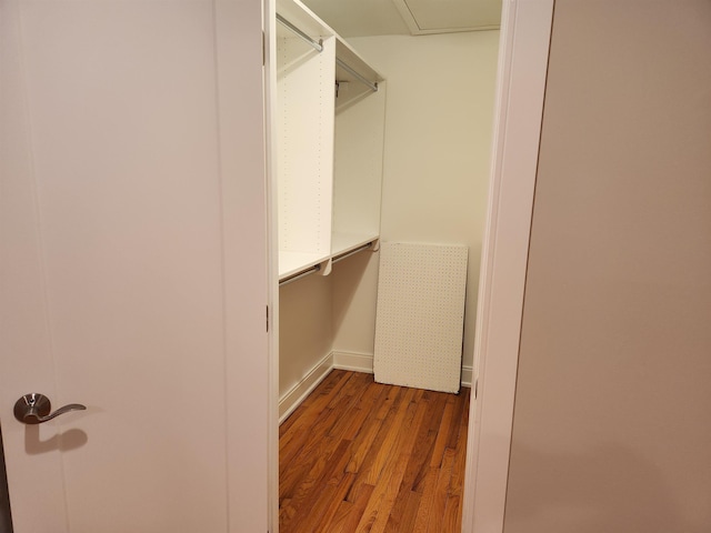 86 W 33rd St Unit 207, Bayonne, NJ 07002 - spacious closet with wood finished floors