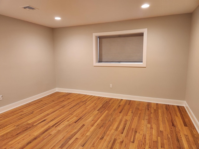 86 W 33rd St Unit 207, Bayonne, NJ 07002 - empty room with light wood-type flooring and recessed lighting