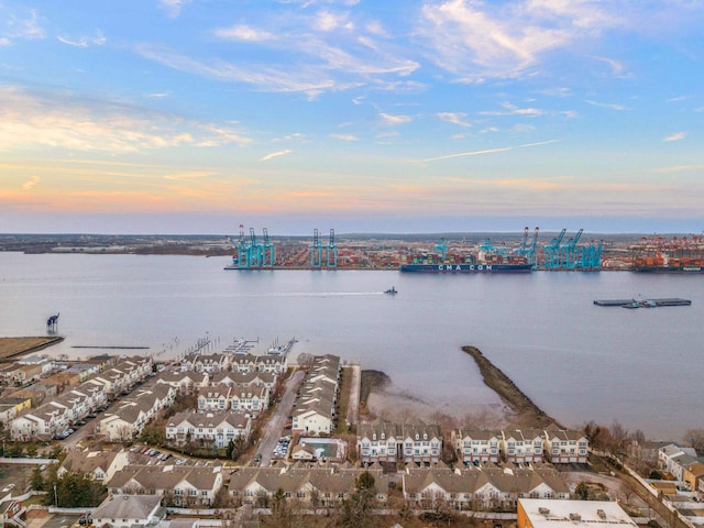 water view with a residential view