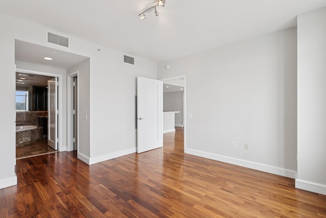 8100 River Rd Unit 1215, North Bergen, NJ 07047 - unfurnished bedroom with wood finished floors
