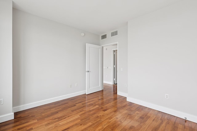 8100 River Rd Unit 1215, North Bergen, NJ 07047 - spare room featuring wood finished floors and baseboards