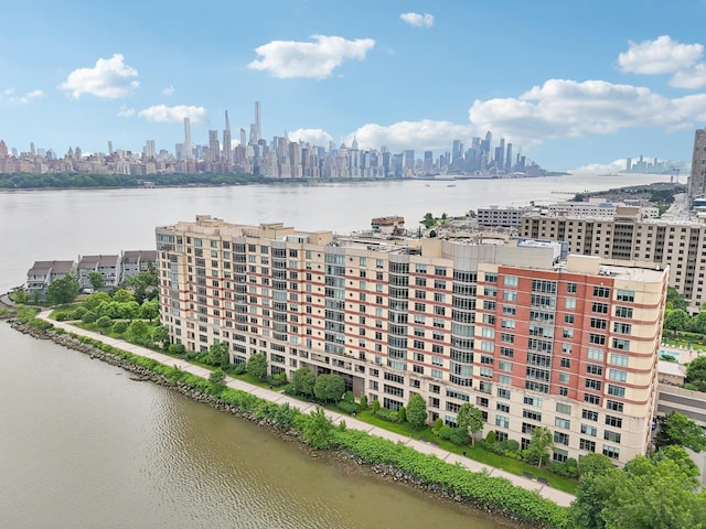 8100 River Rd Unit 1215, North Bergen, NJ 07047 - bird's eye view of city skyline and a large body of water
