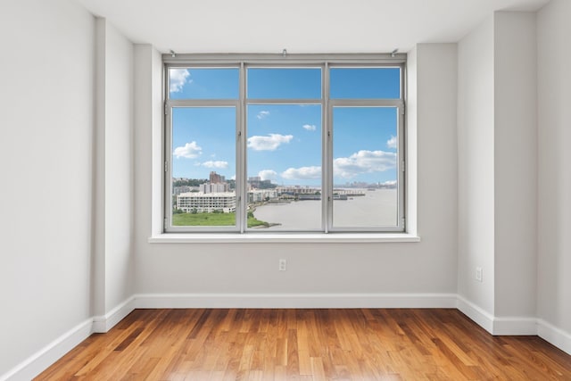 8100 River Rd Unit 1215, North Bergen, NJ 07047 - empty room with light wood-style floors