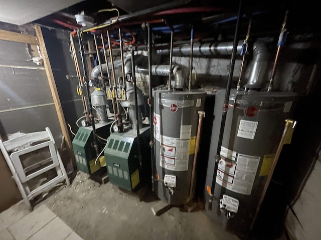 utilities with water heater