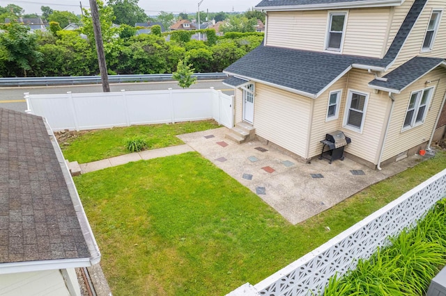115 Wilson Ave, Rutherford, NJ 07070 - view of yard featuring entry steps and a patio area