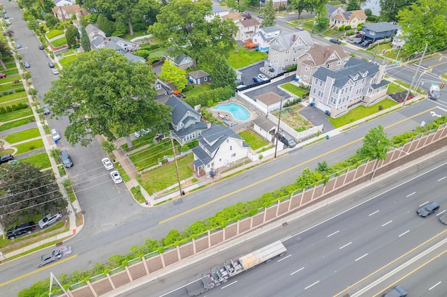 115 Wilson Ave, Rutherford, NJ 07070 - aerial view of a pool