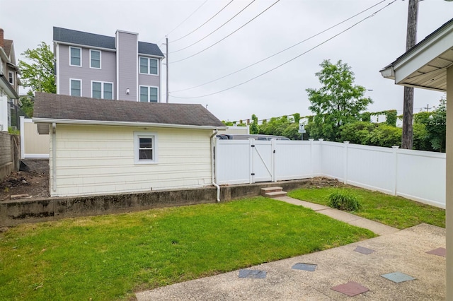 115 Wilson Ave, Rutherford, NJ 07070 - view of yard with a gate