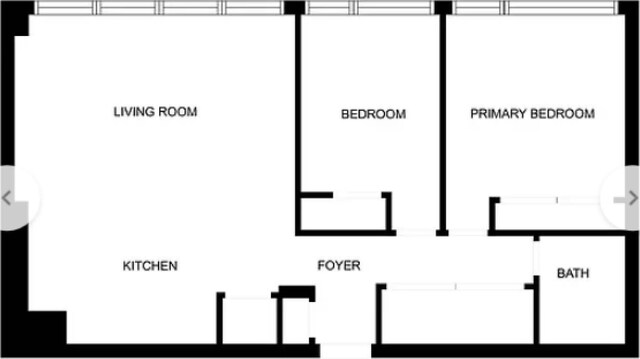 135 Montgomery St Unit 21H, Jersey City, NJ 07302 - home floor plan