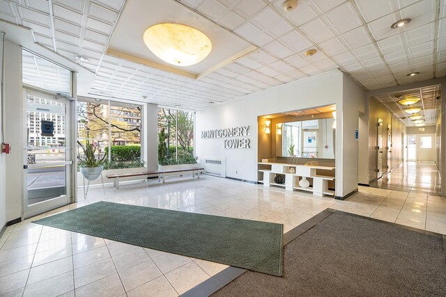 135 Montgomery St Unit 21H, Jersey City, NJ 07302 - view of community lobby