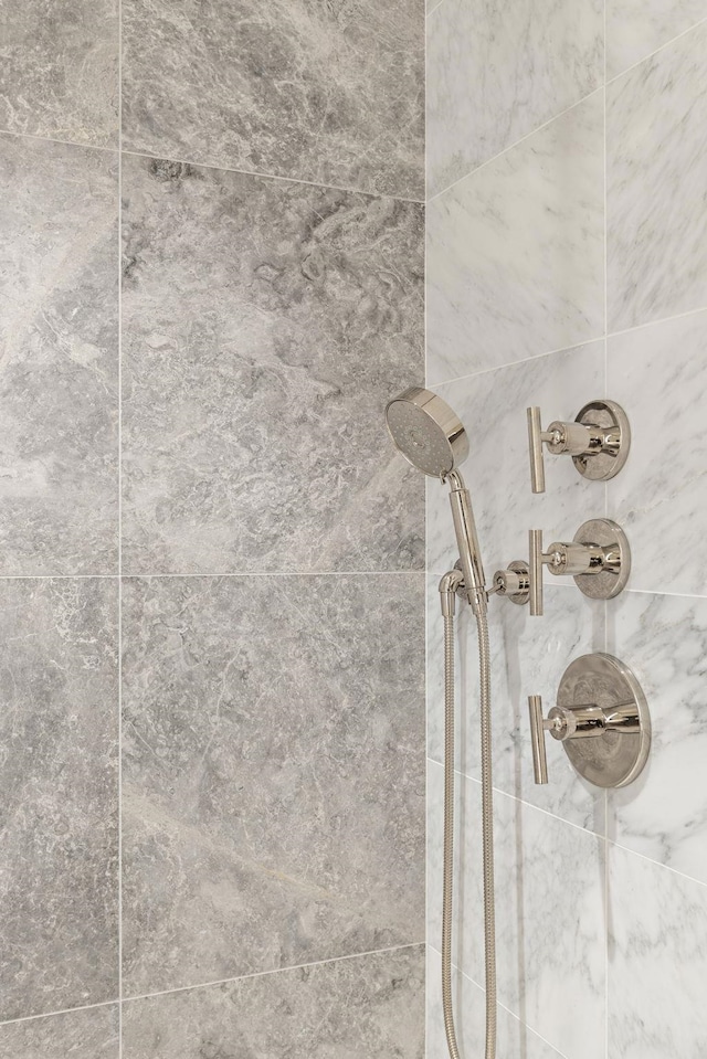75 Park Ln S Unit 3402, Jersey City, NJ 07310 - bathroom view of a tile shower