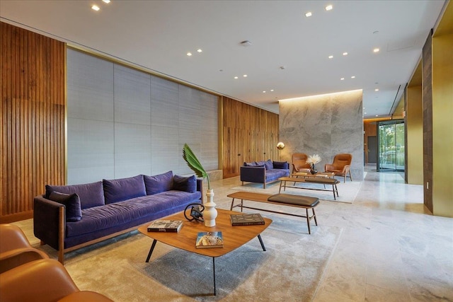 75 Park Ln S Unit 3402, Jersey City, NJ 07310 - building lobby with recessed lighting