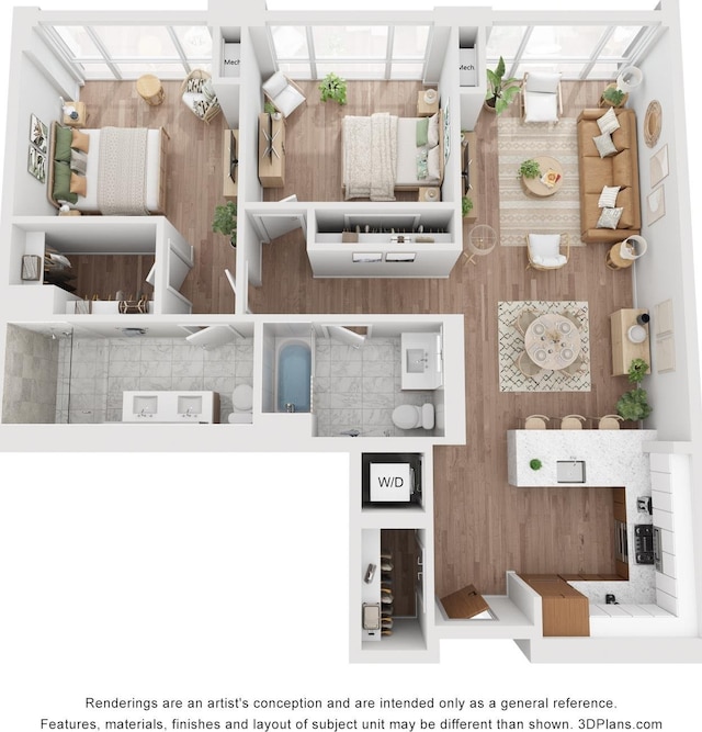 75 Park Ln S Unit 3402, Jersey City, NJ 07310 - view of property floor plan