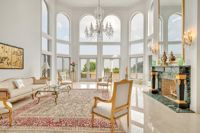 sunroom / solarium featuring plenty of natural light